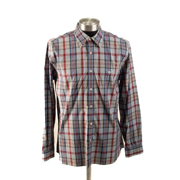 Brooks Brothers Shirt Men Large Plaid Cotton  Button Down Size Large - Picture 3 of 10